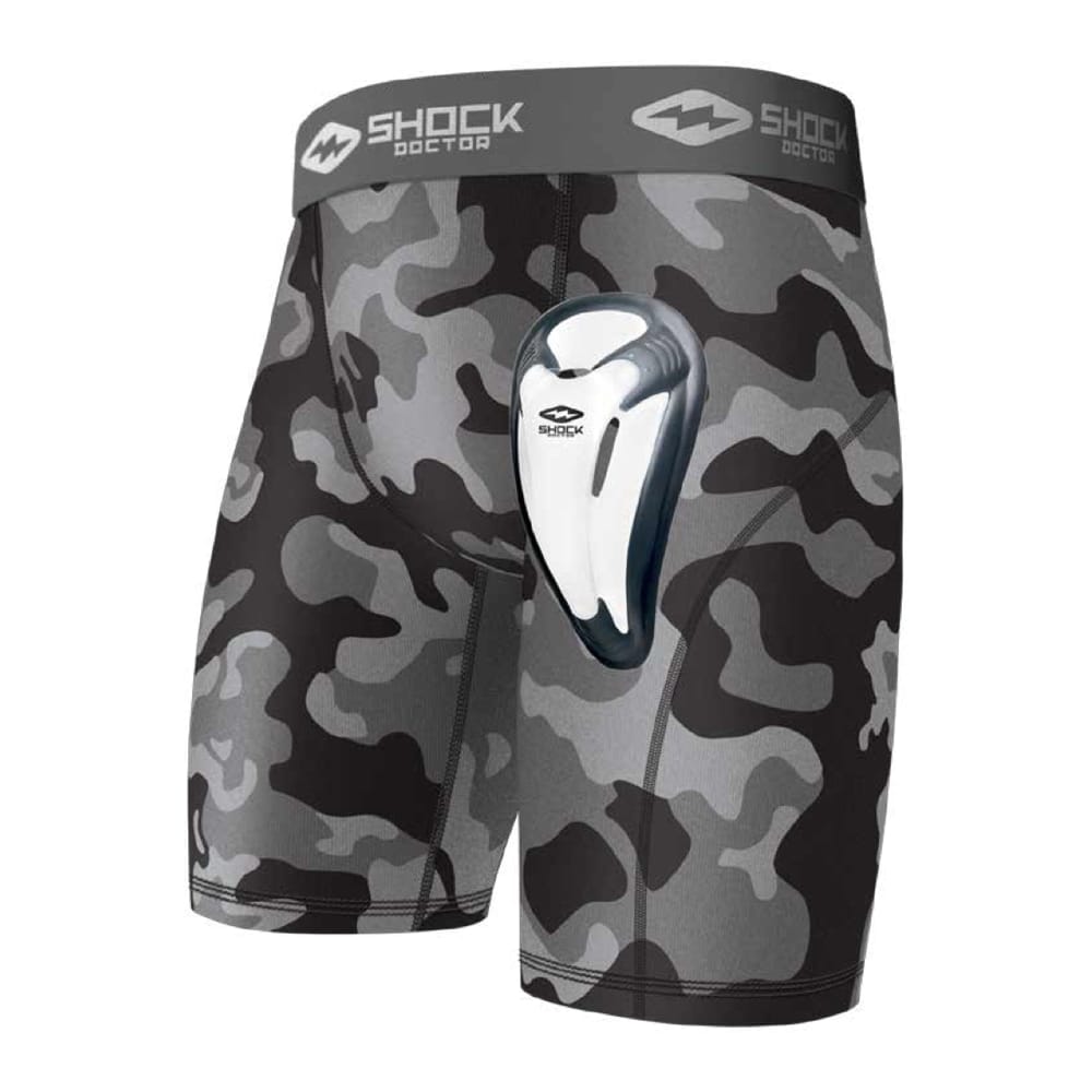 Shock Doctor Core Athletic Supporter with Bio-Flex Cup - White