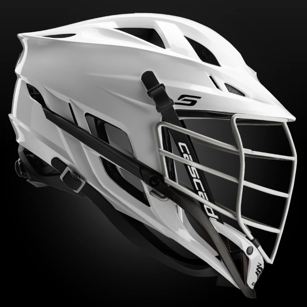 Lacrosse helmet white cascade mens good