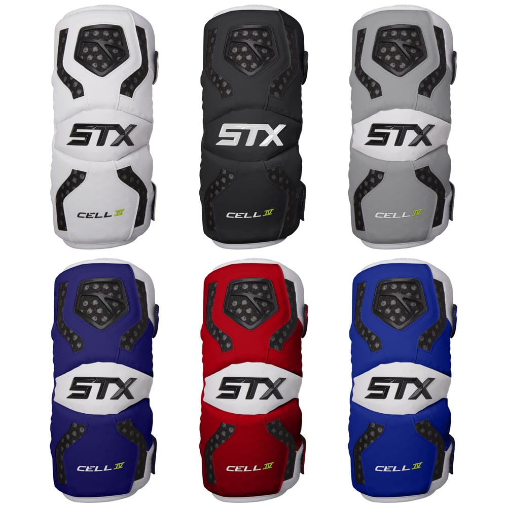STX Cell IV Lacrosse Arm Guards