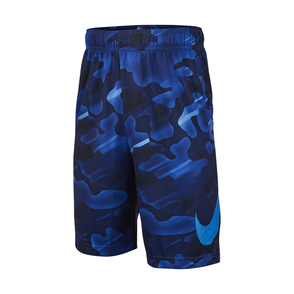 Nike camo shorts blue hotsell