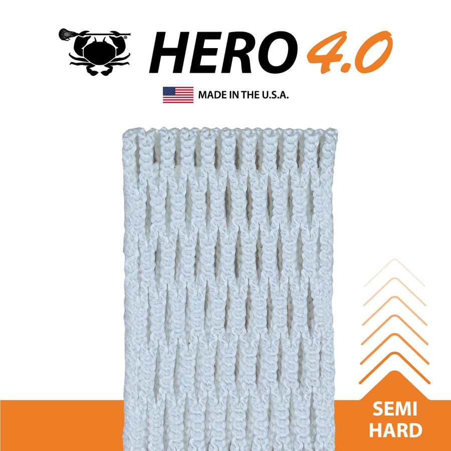 ECD Hero 4.0 Semi-Hard Lacrosse Mesh Stringing Piece