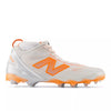 New Balance Freeze V5 White/Orange Lacrosse Cleats