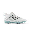 New Balance Freeze V5 Youth White Lacrosse Cleats