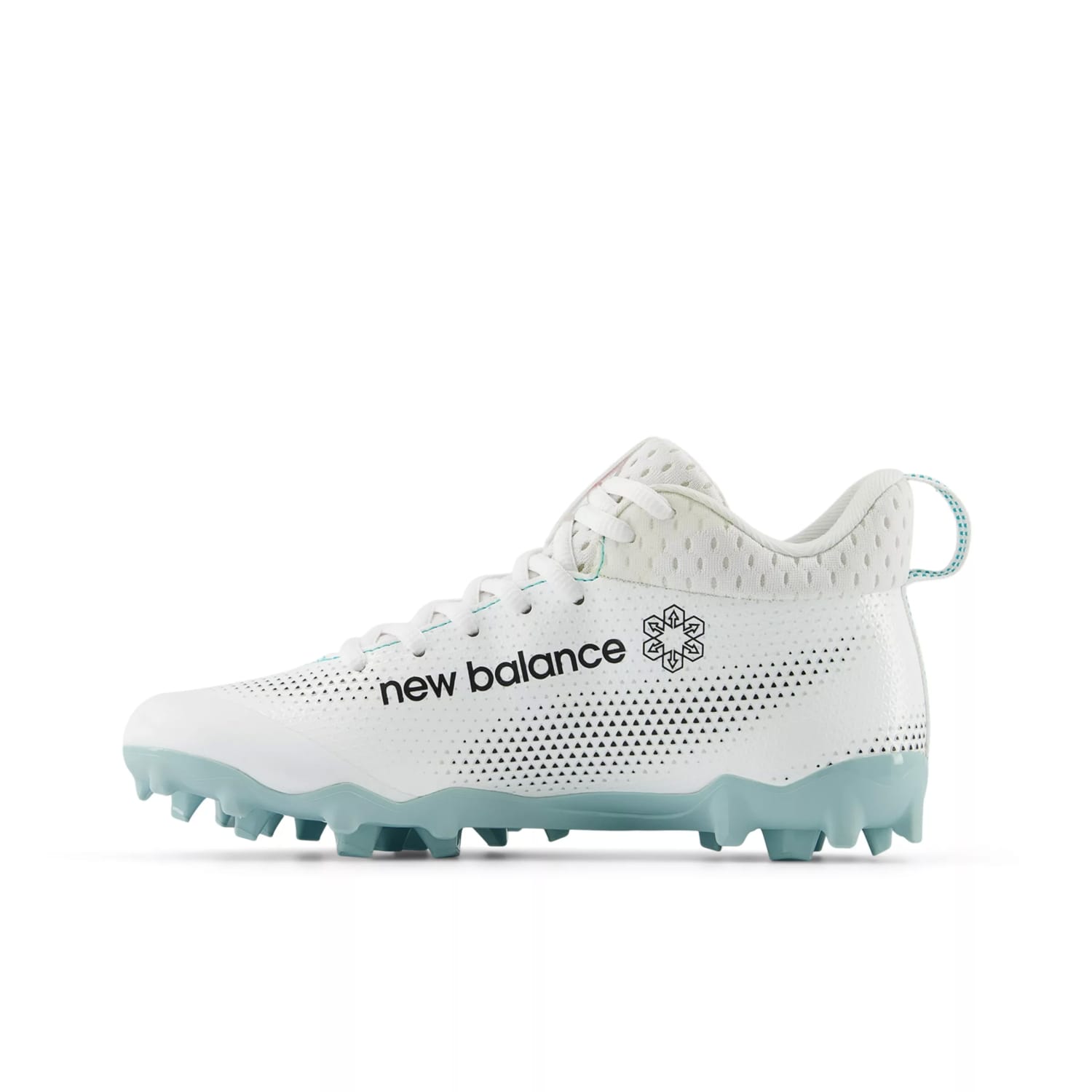 New Balance Freeze V4 Jr White Lacrosse Cleats