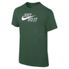 Nike Core Cotton Just Do It Green Boy's Lacrosse Shirt