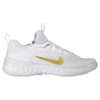 RETURN 4 SALE - Nike Huarache 9 Elite Turf Lax White/Gold Lacrosse Cleats