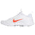 Nike Huarache 9 Elite Turf Lax White/Orange/Navy Blue Lacrosse Cleats