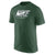 Nike Core Cotton Green Men's Lacrosse Shirt