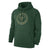 Nike Club Fleece Circle Logo Green Pullover Men's Lacrosse Hoodie