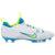 Nike Huarache 9 Elite Low Lax SE White/Blue/Volt Lacrosse Cleats