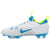 Nike Huarache 9 Elite Low Lax SE White/Blue/Volt Lacrosse Cleats