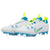 Nike Huarache 9 Elite Low Lax SE White/Blue/Volt Lacrosse Cleats