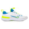 Nike Huarache 9 Elite Turf Lax SE White/Blue/Volt Lacrosse Cleats