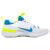 Nike Huarache 9 Elite Turf Lax SE White/Blue/Volt Lacrosse Cleats