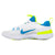 Nike Huarache 9 Elite Turf Lax SE White/Blue/Volt Lacrosse Cleats