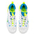 Nike Huarache 9 Elite Turf Lax SE White/Blue/Volt Lacrosse Cleats