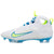 Nike Huarache 9 Elite Mid Lax SE White/Blue/Volt Lacrosse Cleats