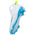 Nike Huarache 9 Elite Mid Lax SE White/Blue/Volt Lacrosse Cleats