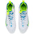 Nike Huarache 9 Elite Mid Lax SE White/Blue/Volt Lacrosse Cleats