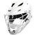 Warrior Burn X White Lacrosse Helmet