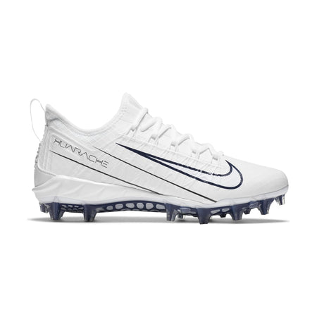 Nike Alpha Huarache 7 Pro White Navy Blue Lacrosse Cleats