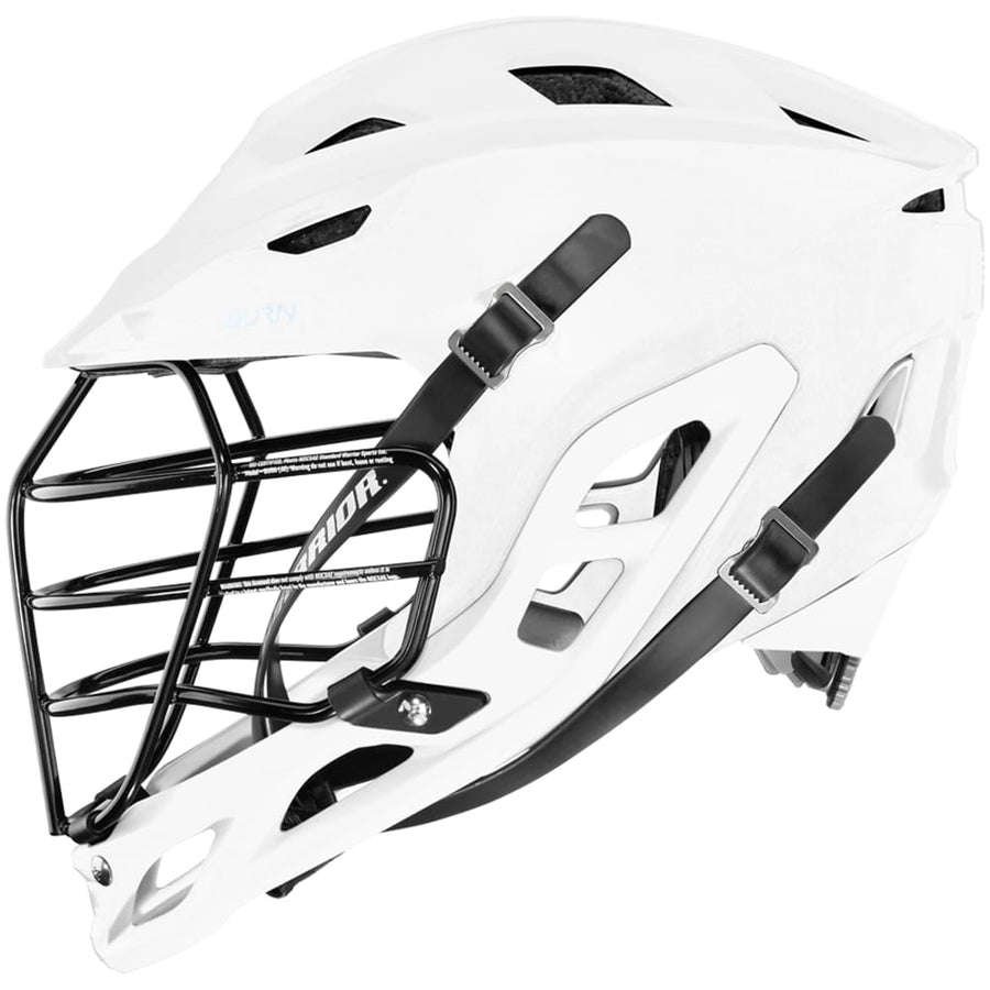 Warrior Burn White Lacrosse Helmet