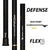 ECD CARBON PRO 2.0 Composite Defense Lacrosse Shaft