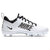 Nike Alpha Huarache 7 GS Youth White/Black Lacrosse Cleats