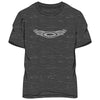 Cascade Logo Grey Men's Lacrosse T-Shirt