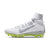 Nike Alpha Huarache 7 Elite White/Grey Lacrosse Cleats